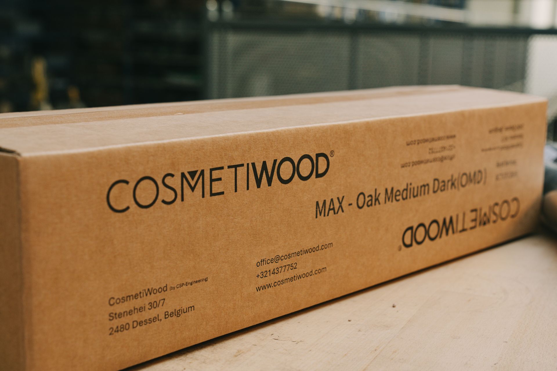 Cosmetiwood cartridge packaging
